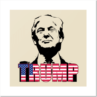 Patriot Trump President Bold Graphic Posters and Art